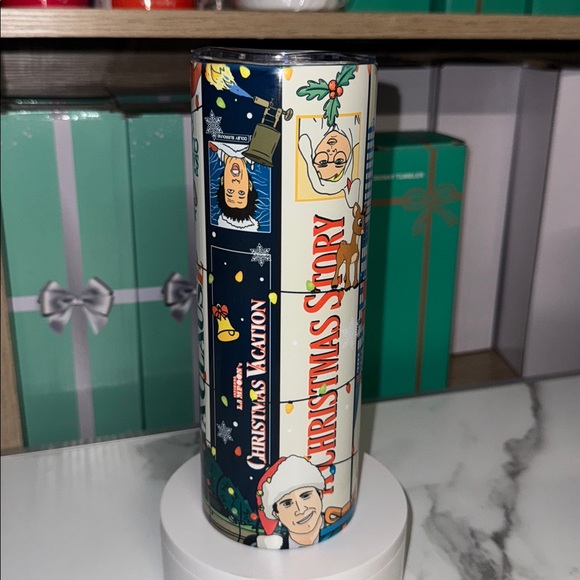 20oz Christmas Movies Tumbler - Picture 4 of 5